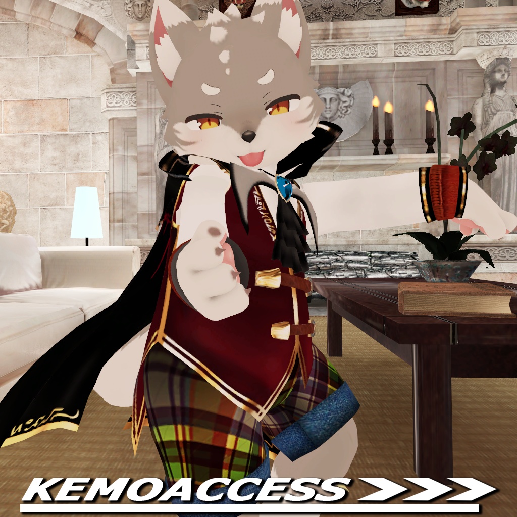 VRC想定 - アルフィー用衣装 - ハロウィーン