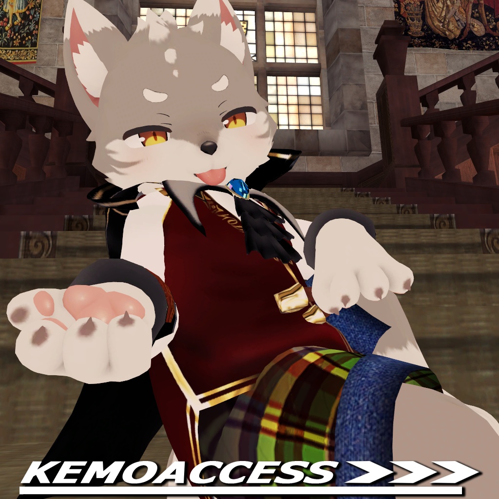 VRC想定 - アルフィー用衣装 - ハロウィーン