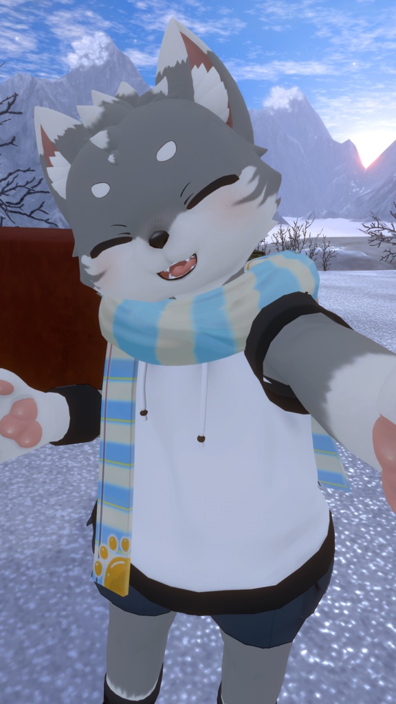 ✮無料✮ VRC想定 - スカーフ - 2アバター対応