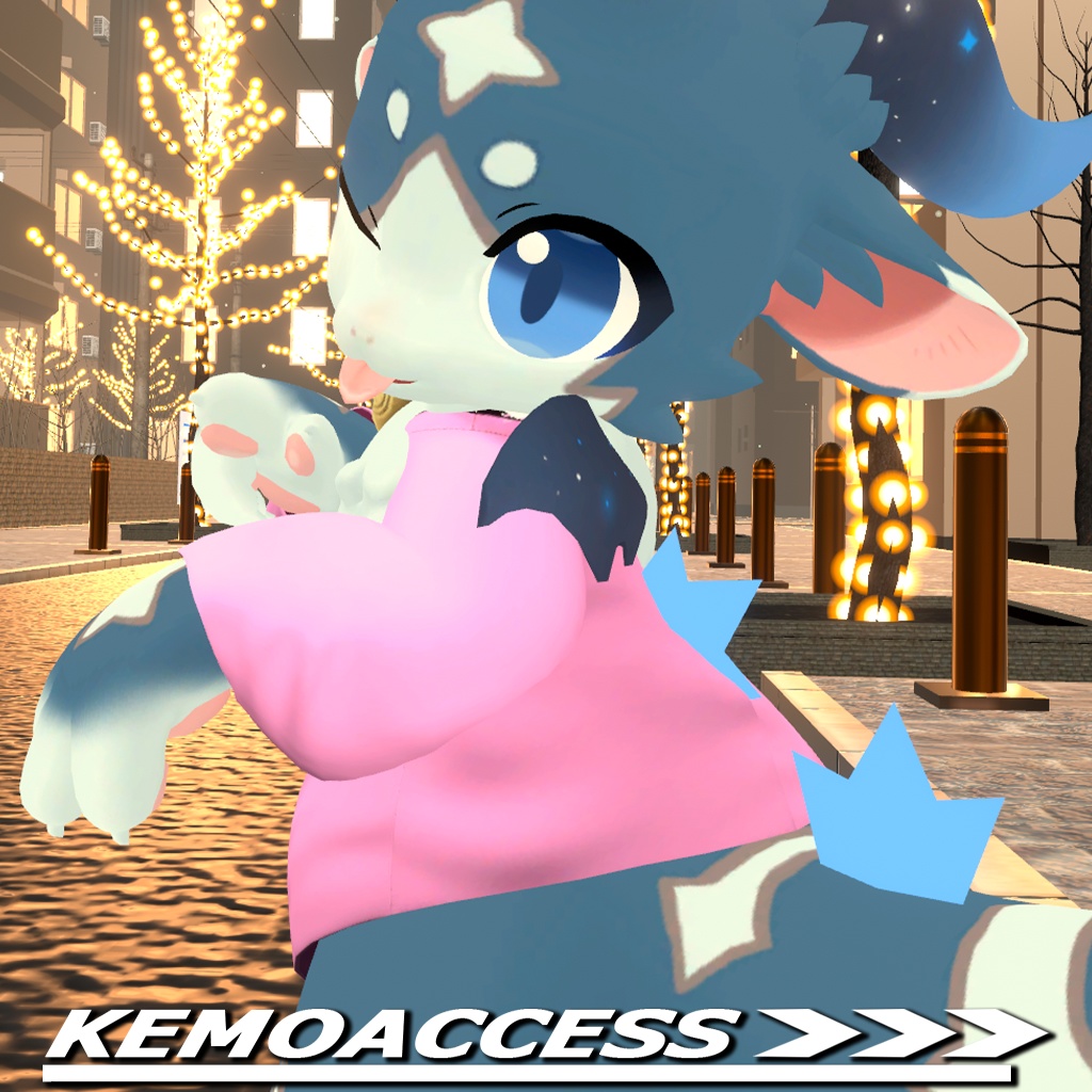 VRC想定 - Asty( アスティ)用衣装 - シンプルパーカー