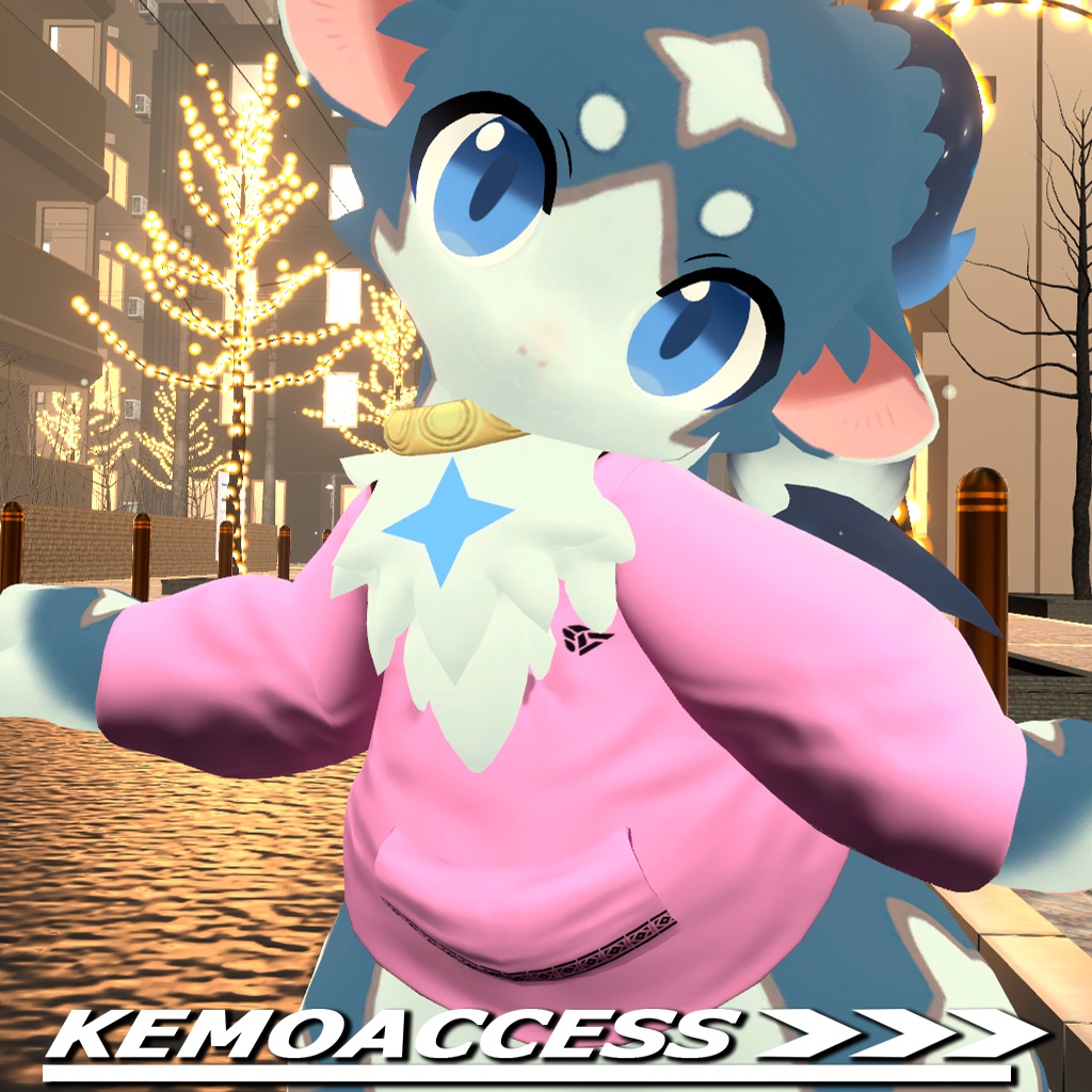 VRC想定 - Asty( アスティ)用衣装 - シンプルパーカー