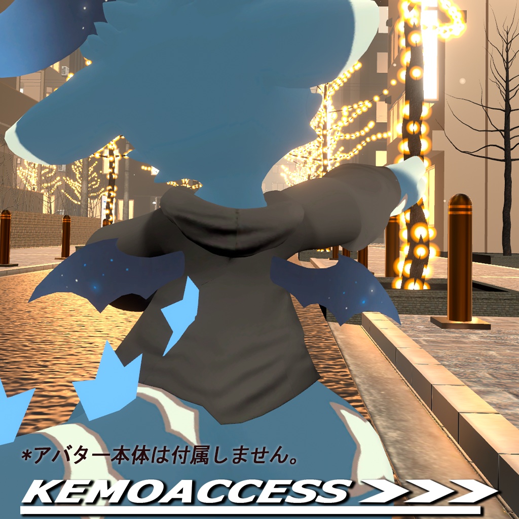 VRC想定 - Asty( アスティ)用衣装 - シンプルパーカー