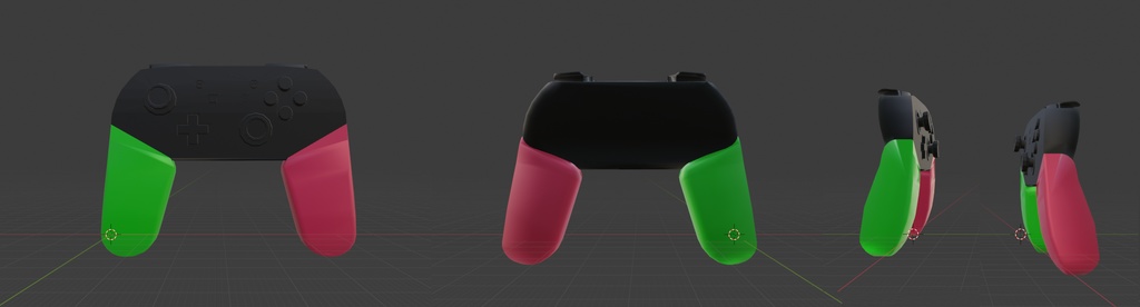 コントローラー　３Dモデル（.stl .obj .mtl)形式