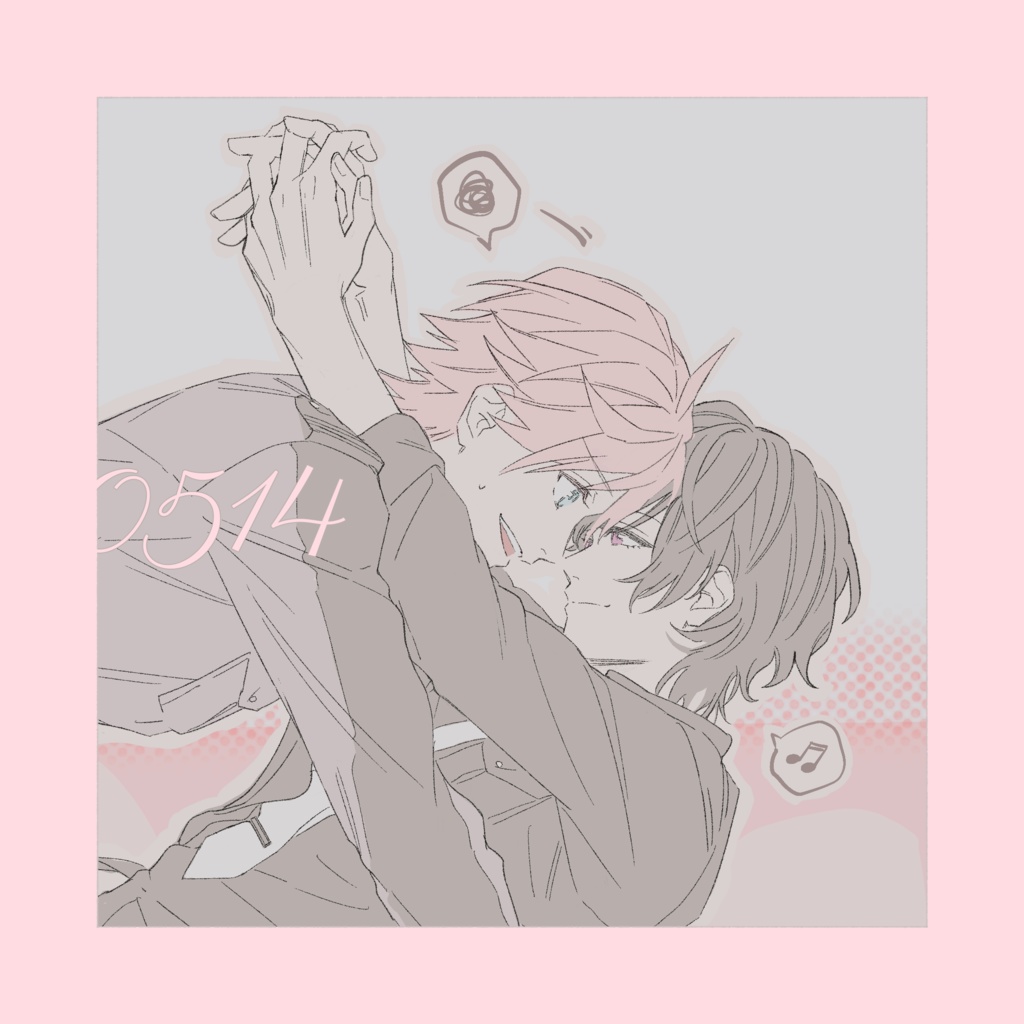 ディノフェイweb再録イラスト本『Cherish』