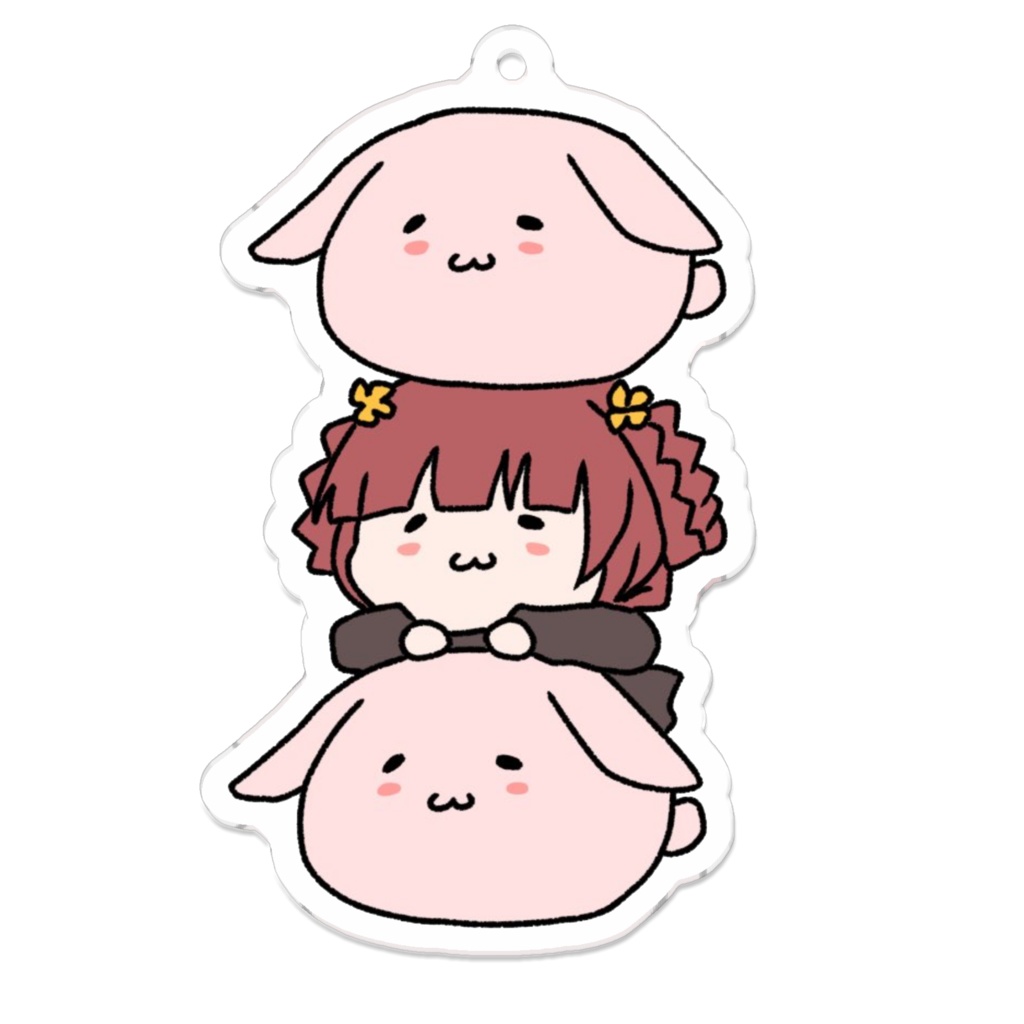 ゆるうさアクキー