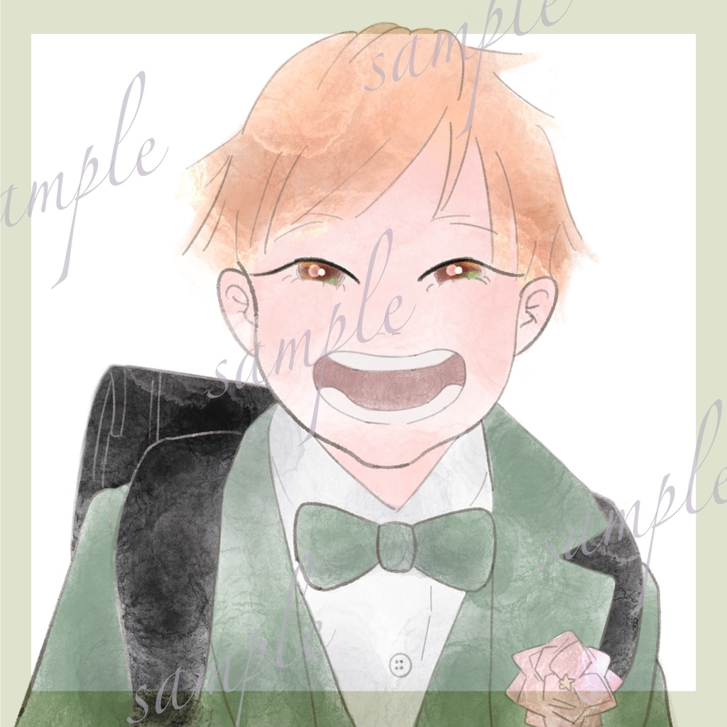 似顔絵ご依頼 説明ページ