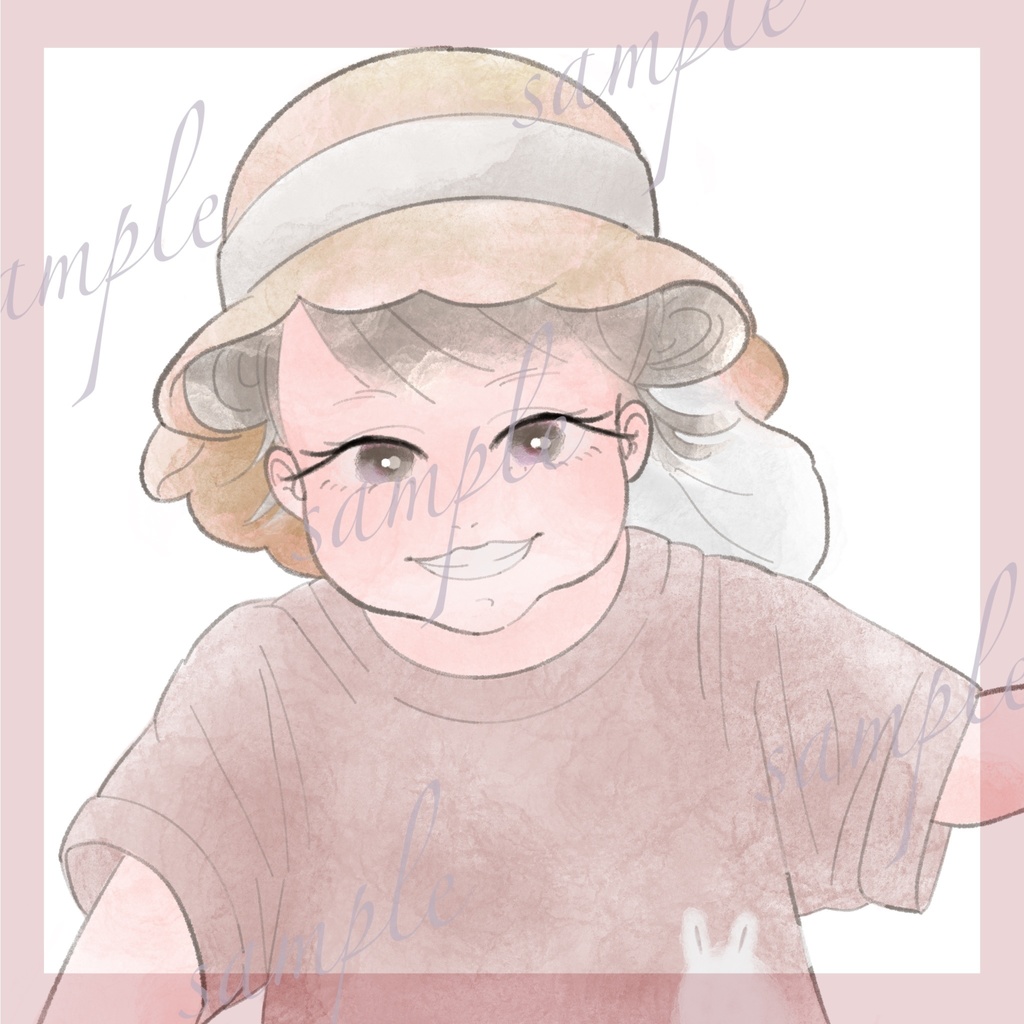 似顔絵ご依頼 説明ページ