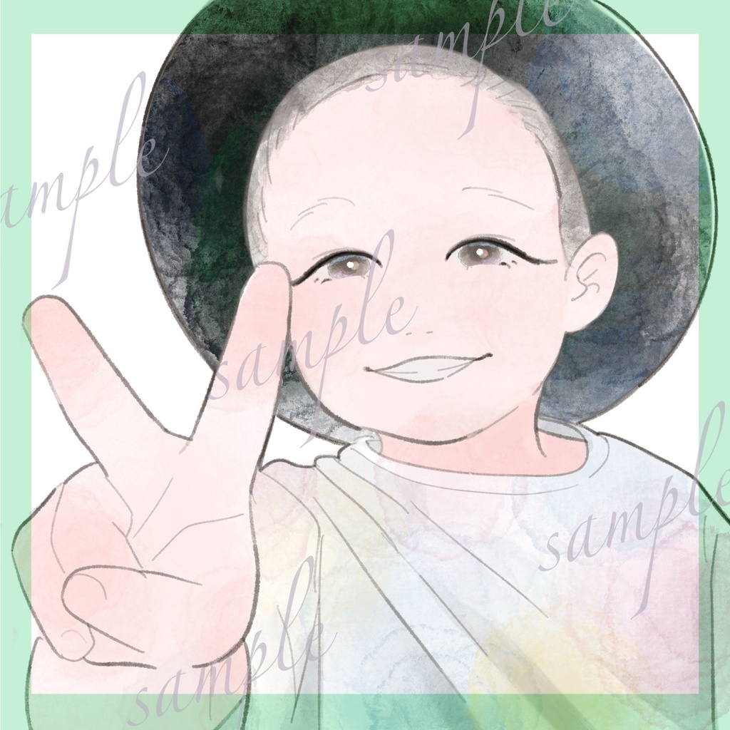 似顔絵ご依頼 説明ページ