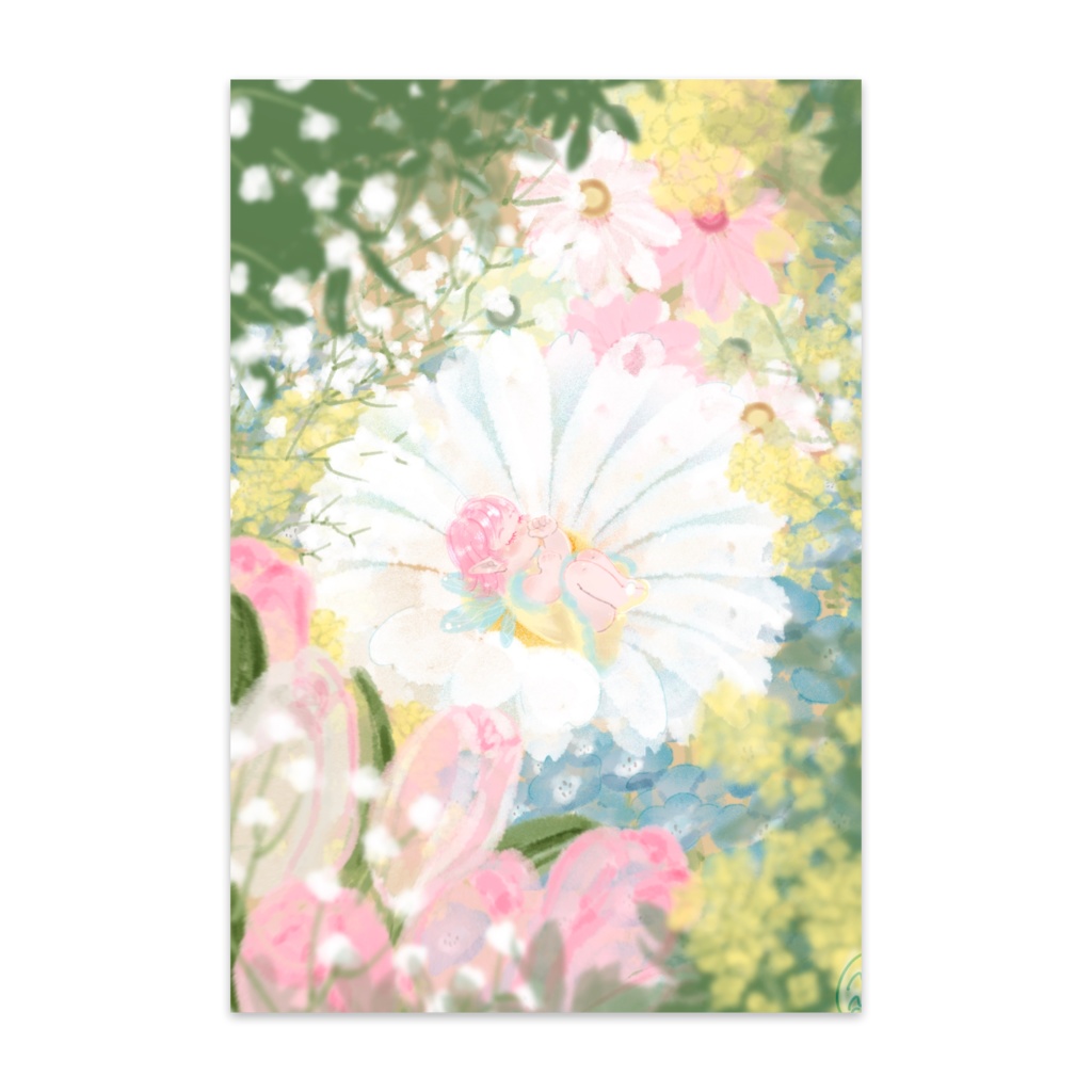 お寝坊さんな春の妖精