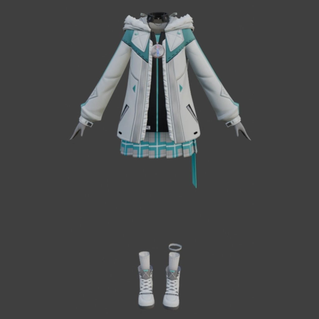 【3D衣装モデル】set3