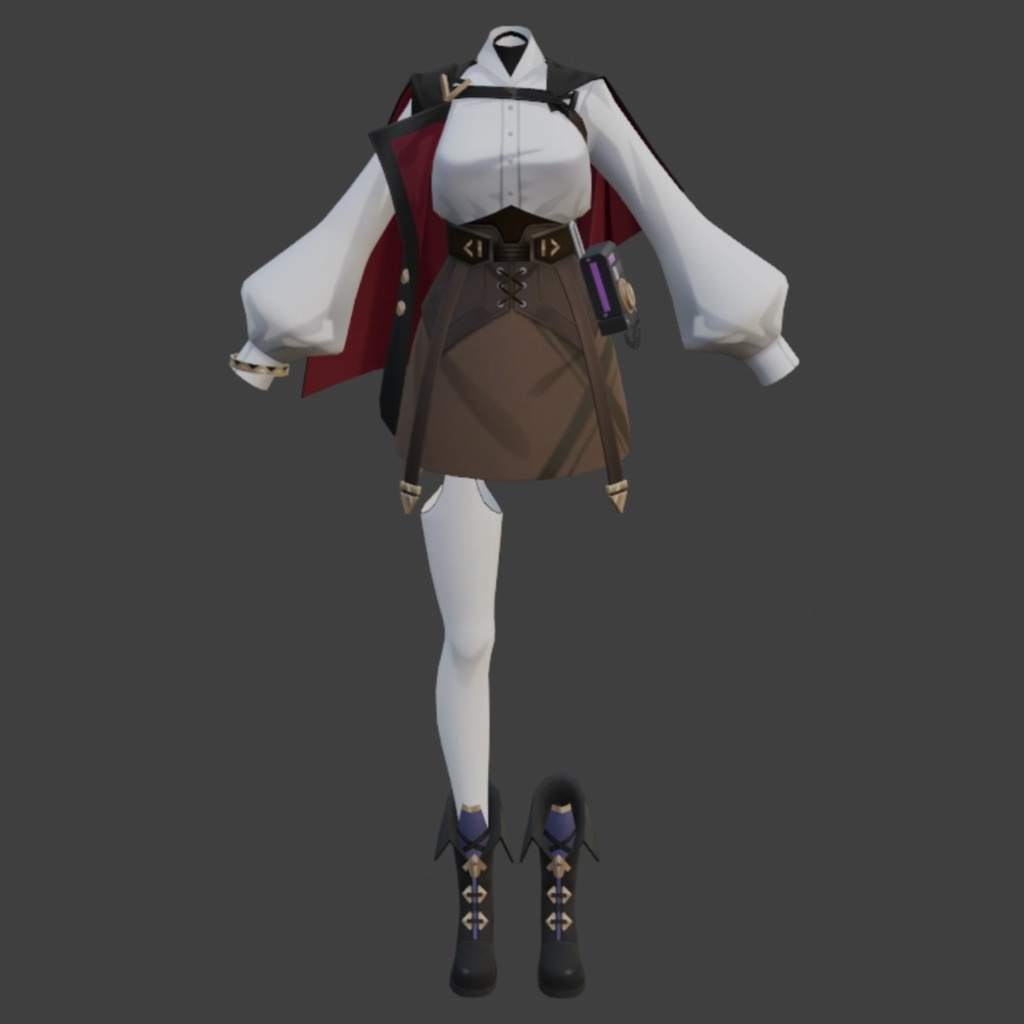 【3D衣装モデル】set5