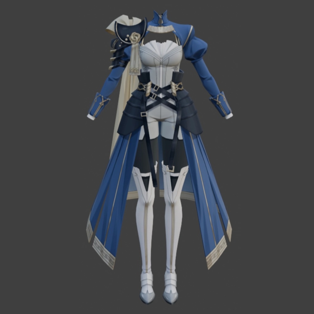【3D衣装モデル】set12