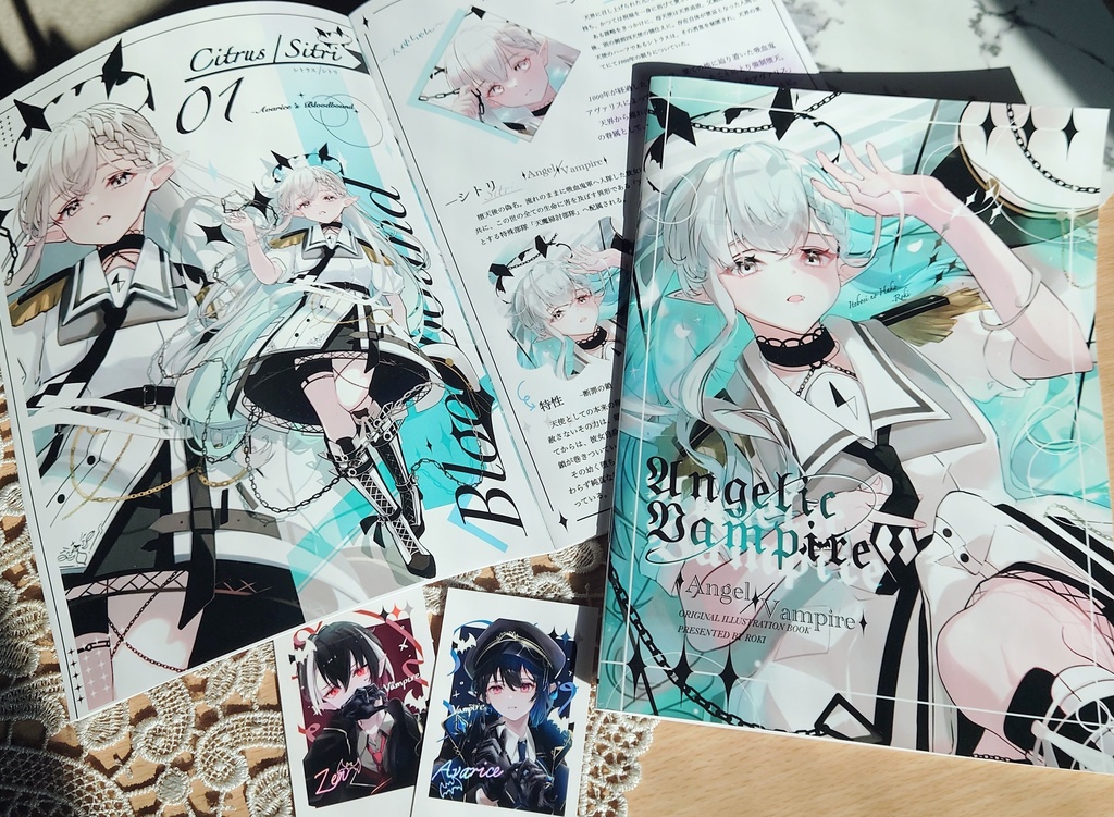 COMITIA154 新刊『Angelic Vampire』(ノベルティ付き)