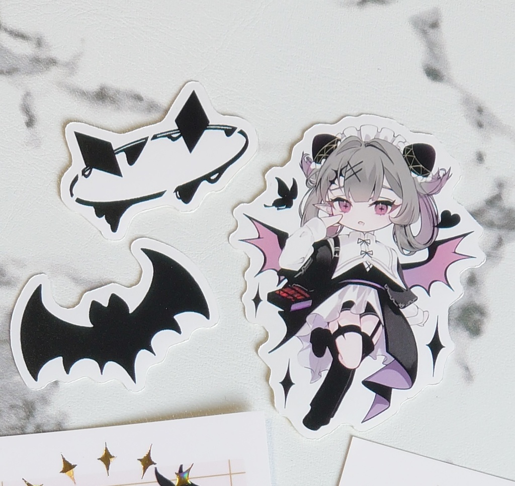 ダイカットシール3点セット