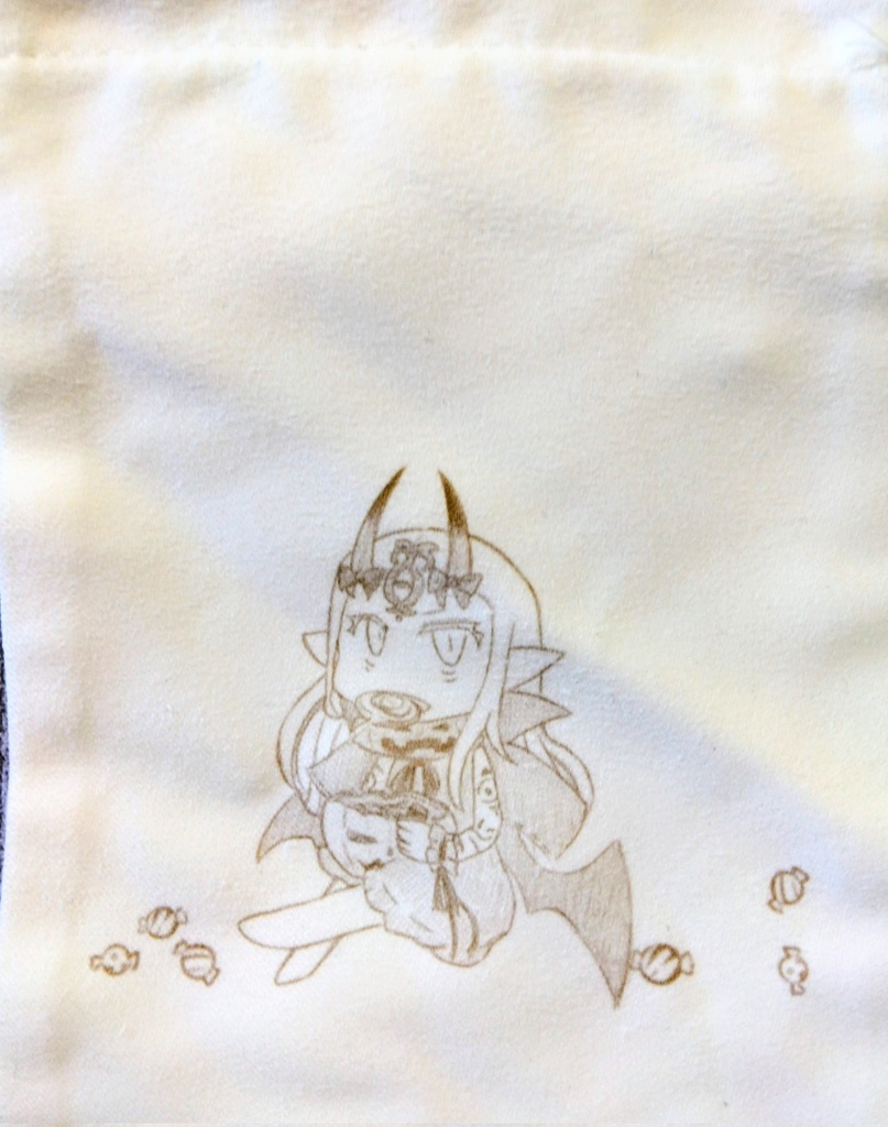 ミニ巾着(茨城童子)