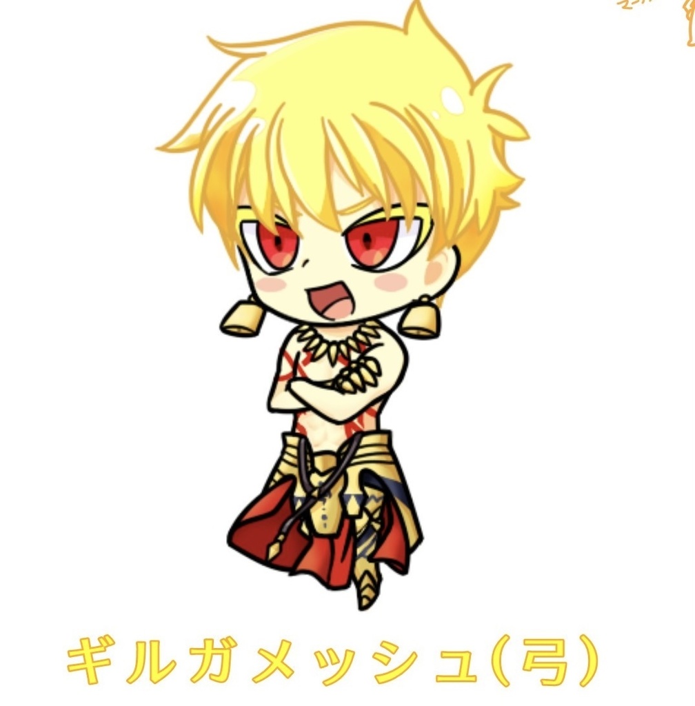 アクリルストラップ(マーリン、ギルガメッシュ)