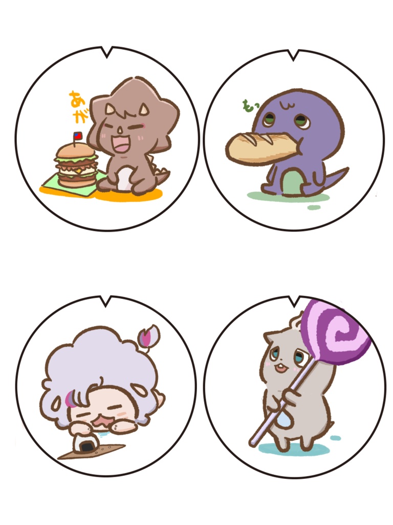 ろふまる缶バッジ