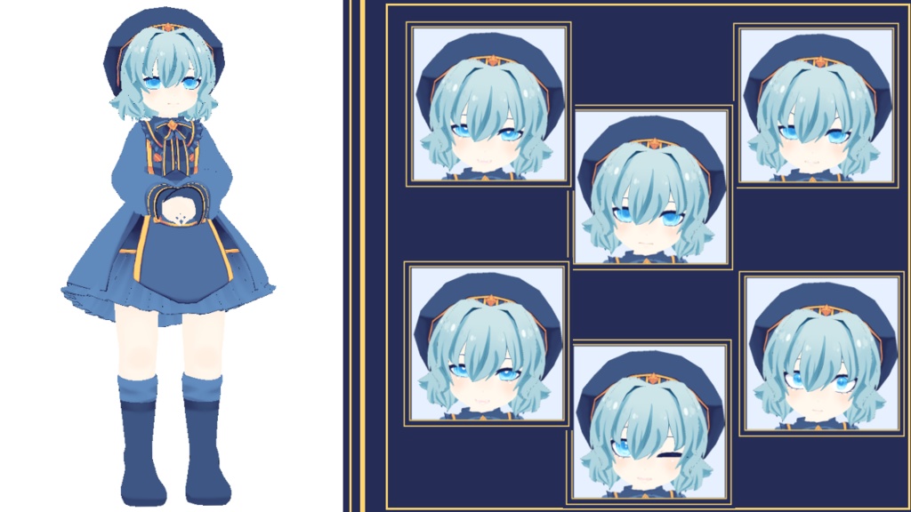 VRM Enkeliシリーズ オリジナルアバター