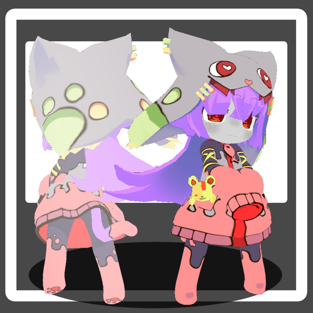 VRM ねこぞんちゃん-Mini- オリジナルアバター