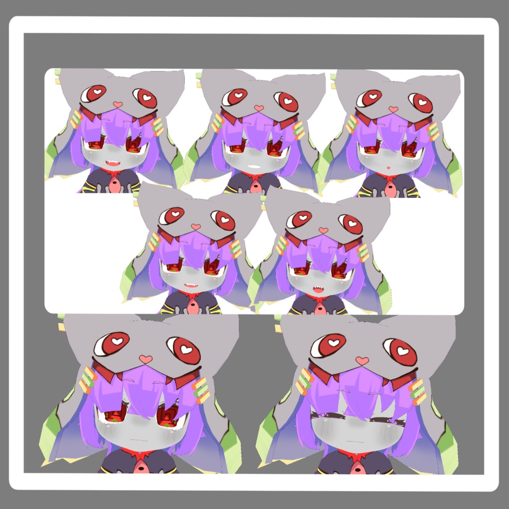 VRM ねこぞんちゃん-Mini- オリジナルアバター