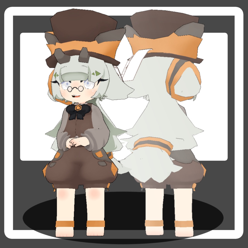 VRM CafeMilk-Mini- オリジナルアバター