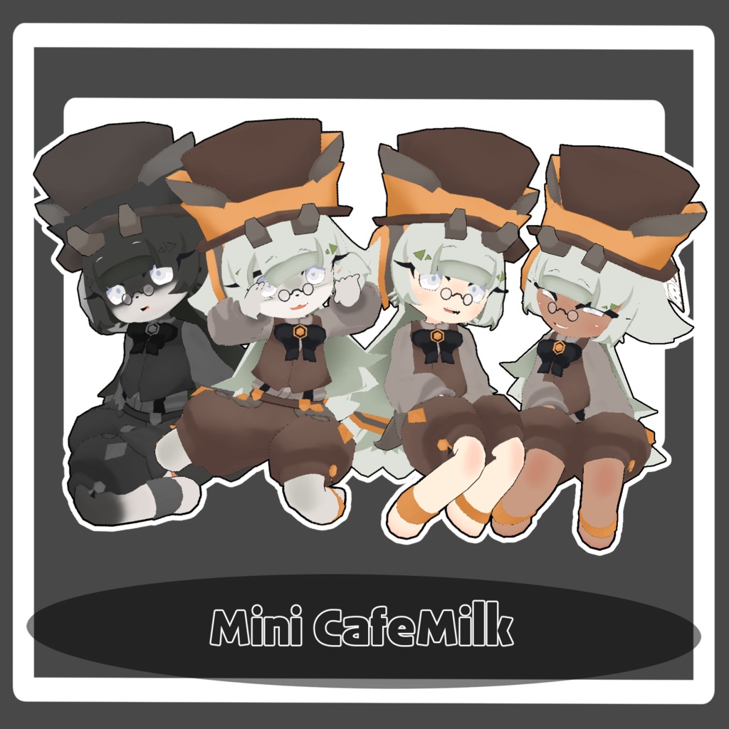 VRM CafeMilk-Mini- オリジナルアバター