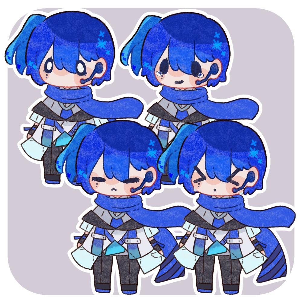 透唄氷雨 非公式立ち絵