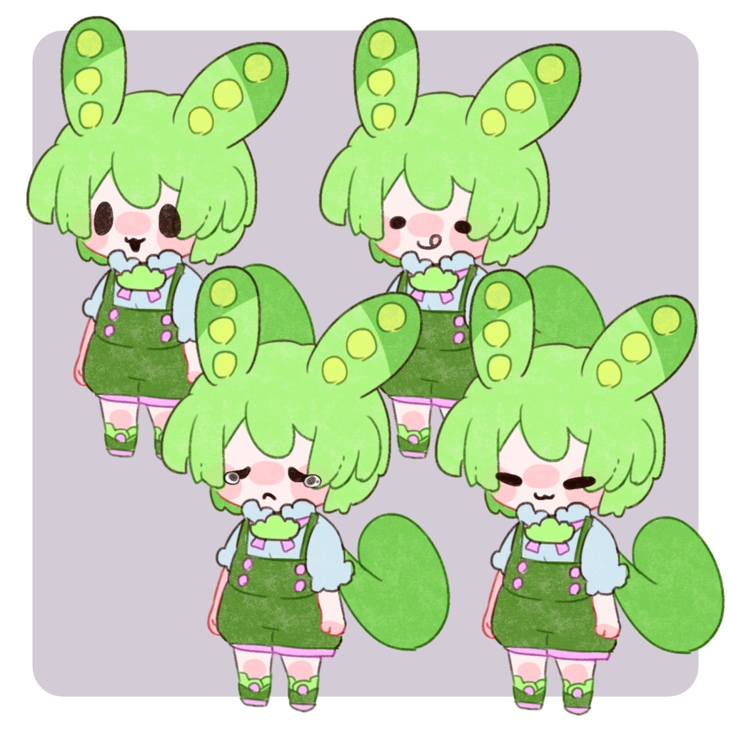 ずんだもん 非公式立ち絵