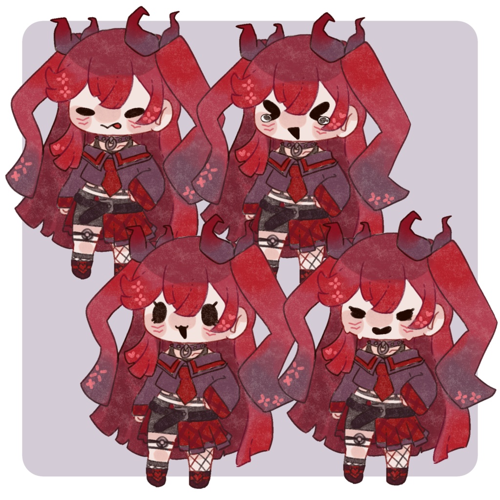 轟まだら 非公式立ち絵