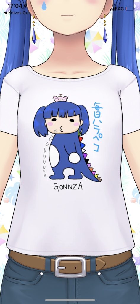 ゴンザTシャツレディース👍