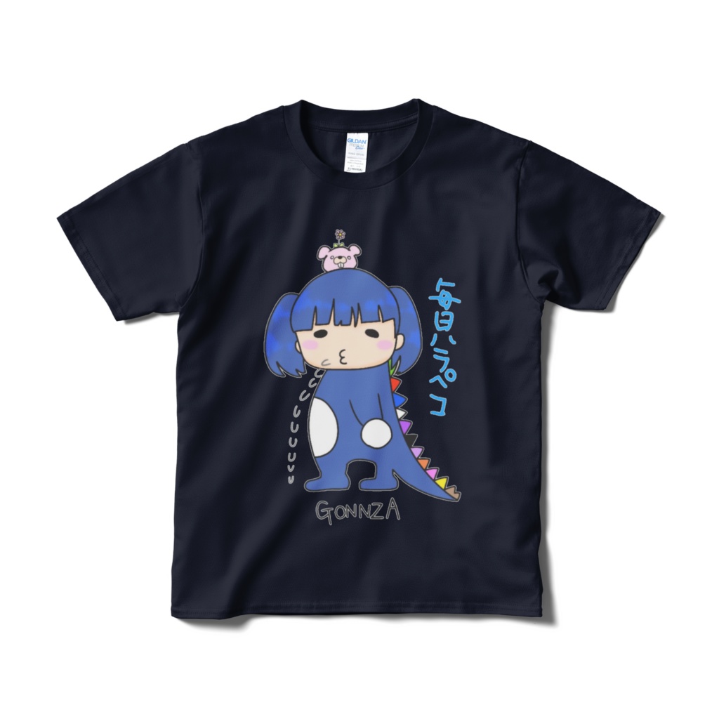 ごんざTシャツ(紺)
