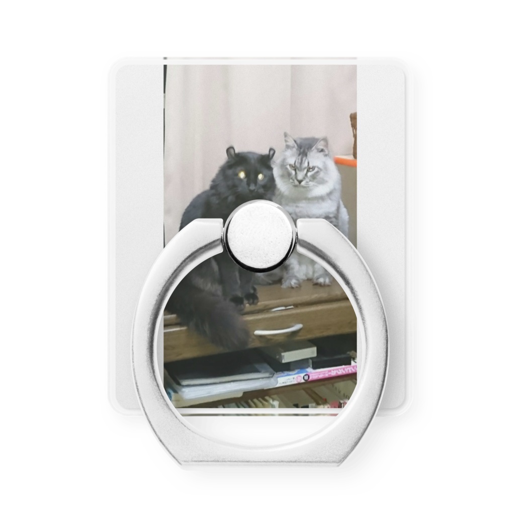 にゃんこスマホリング