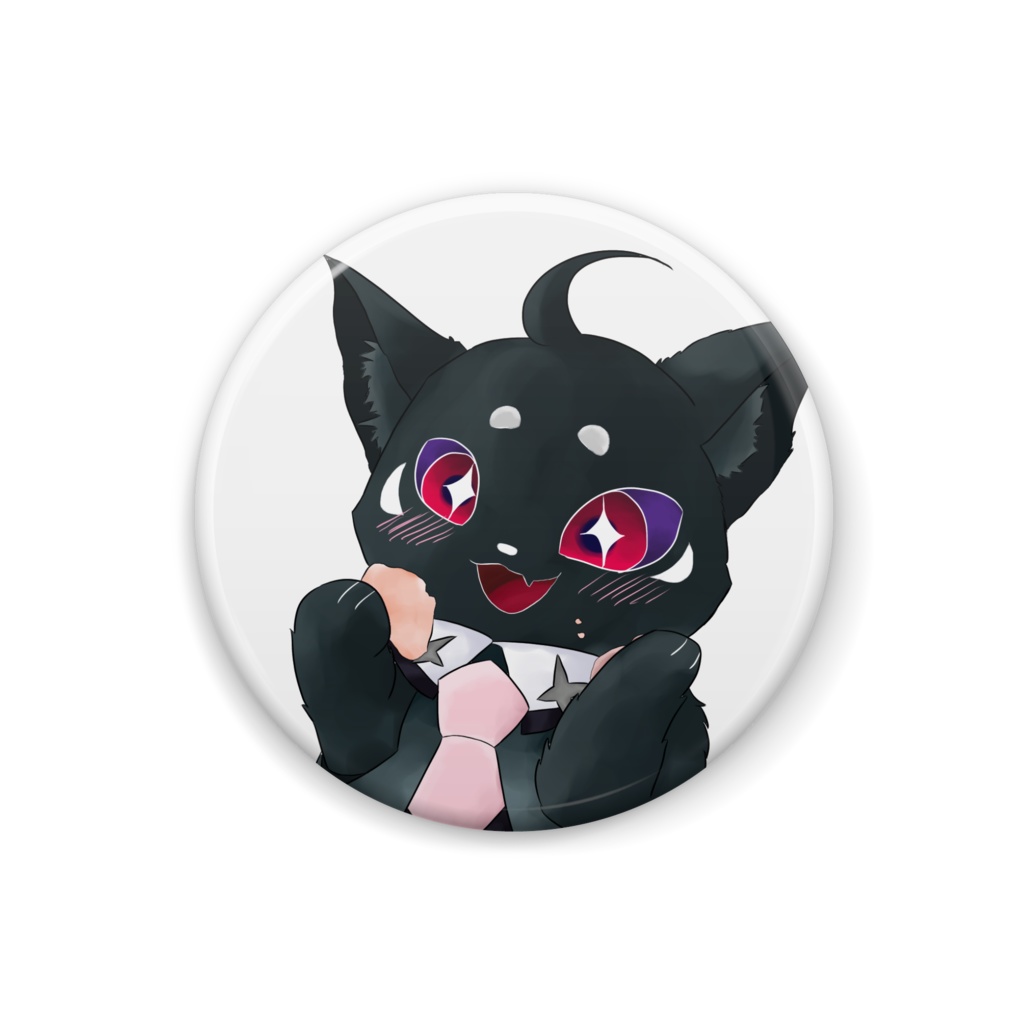 🐈⬛缶バッジ