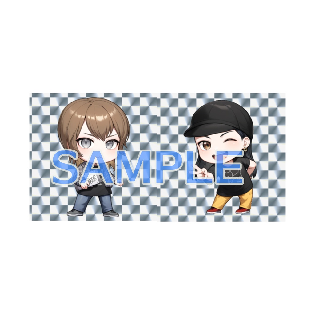 集会所「1030」2025 キラキラシール2種