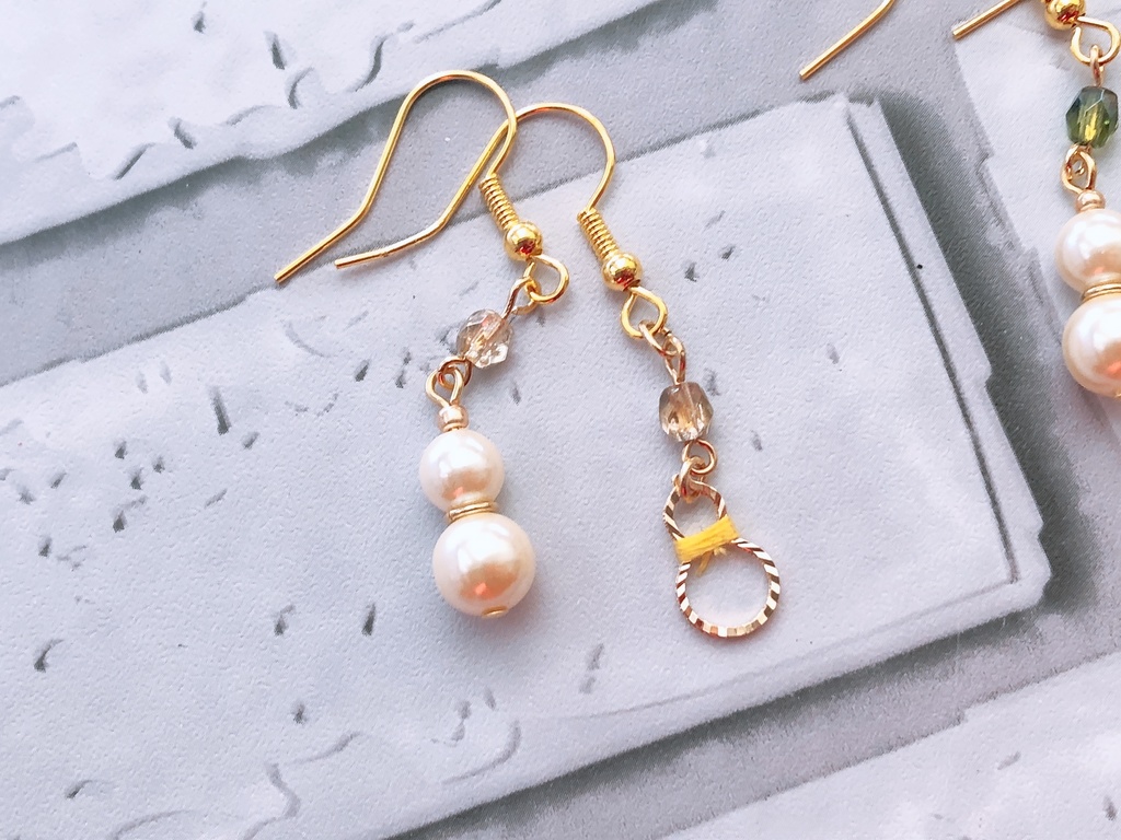 機能回復訓練の耳飾り・かまぼこ