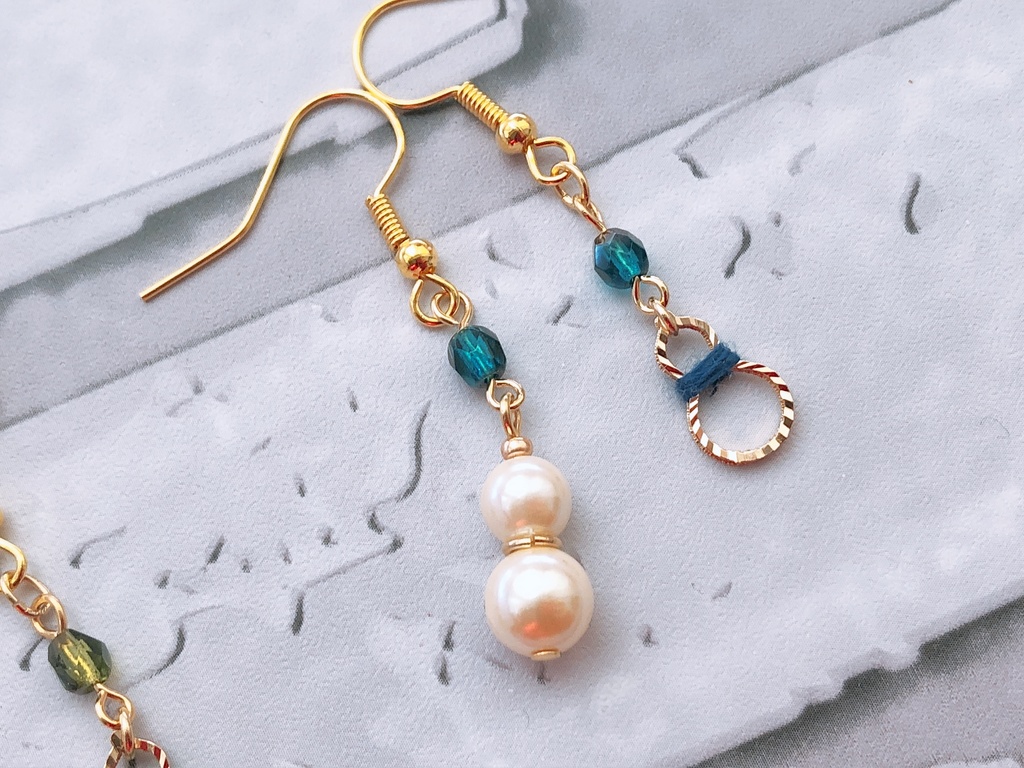 機能回復訓練の耳飾り・かまぼこ