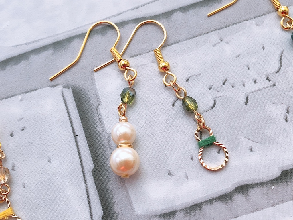 機能回復訓練の耳飾り・かまぼこ