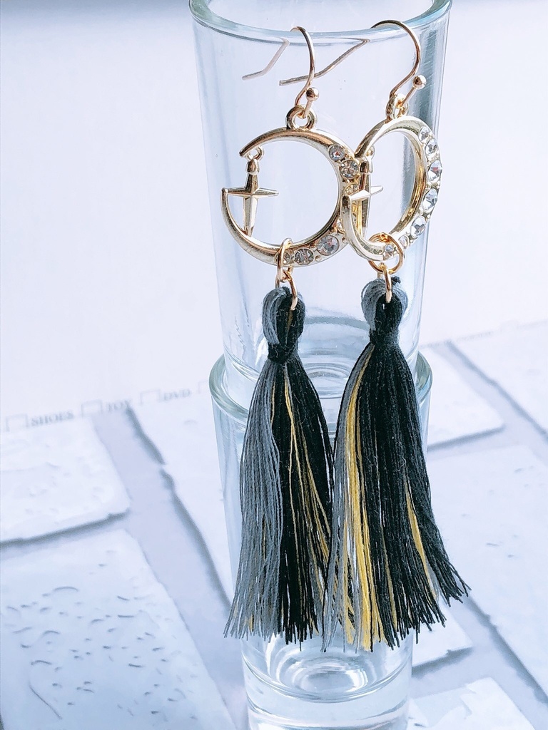 星眺め笑って行こうかなピアス/イヤリング