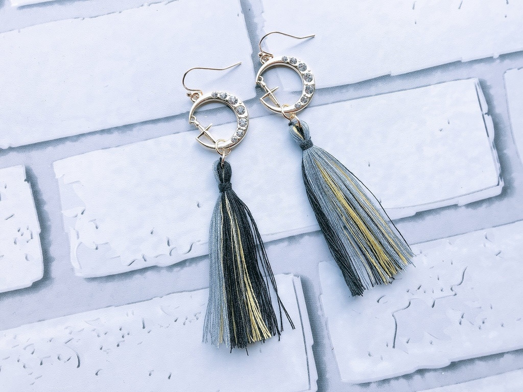 星眺め笑って行こうかなピアス/イヤリング