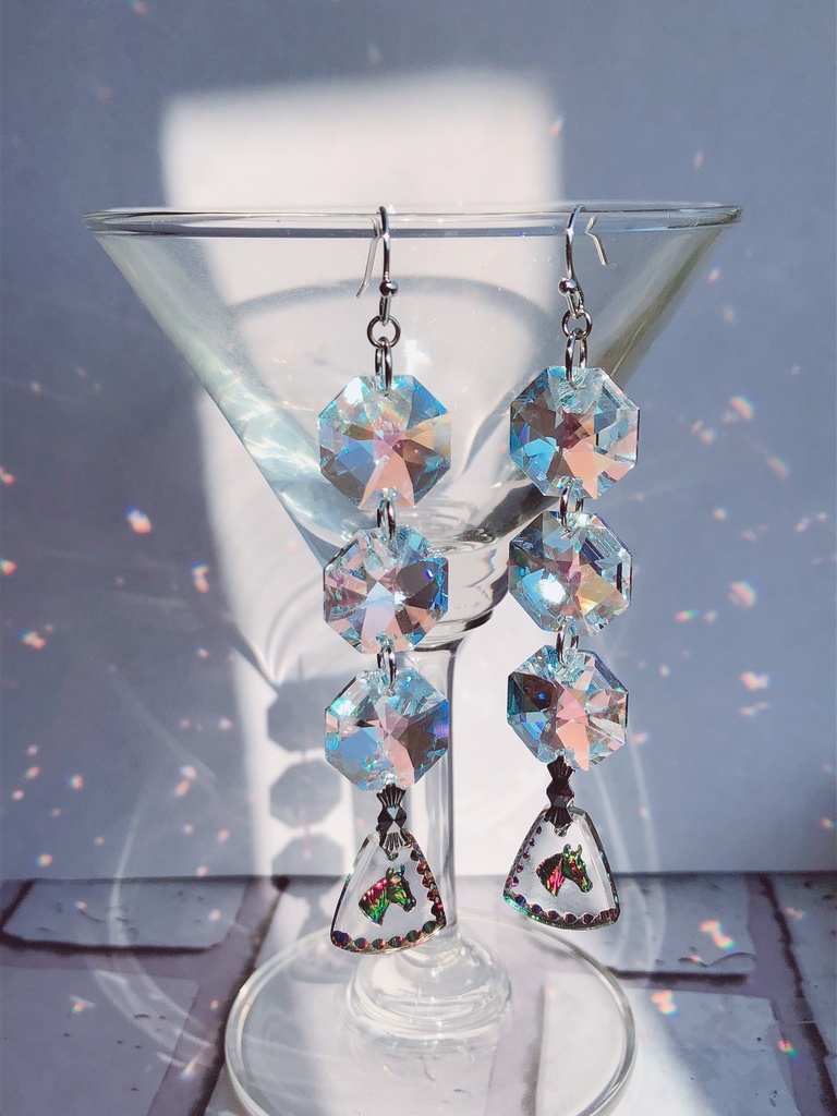 🐴サマのつよいピアス/イヤリング