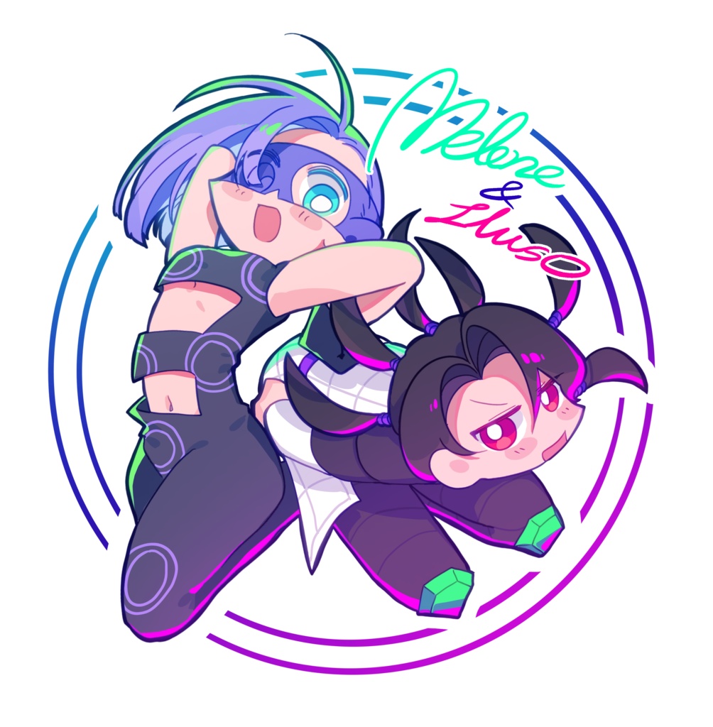 メローネ&イルーゾォ アクリルキーホルダー