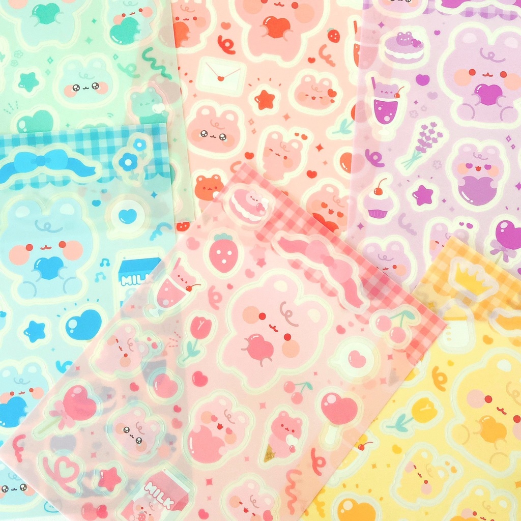 推しカラーシール