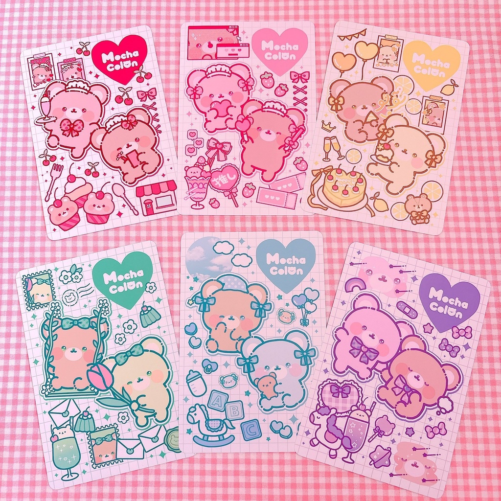 くまさん両面イラストカード