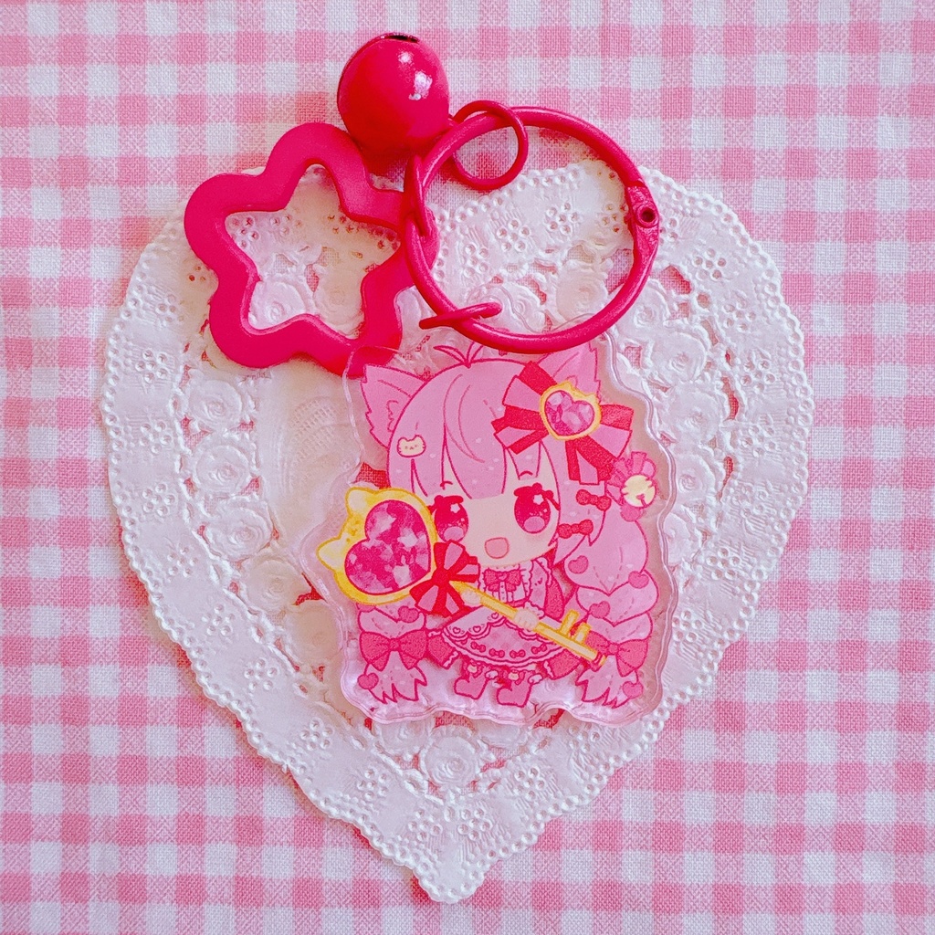 魔法少女アクキー♡ピンク