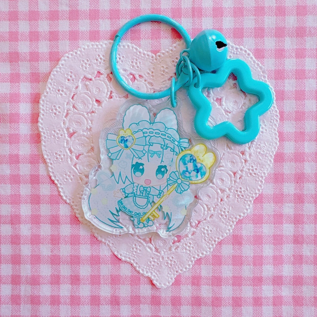 魔法少女アクキー♡水色