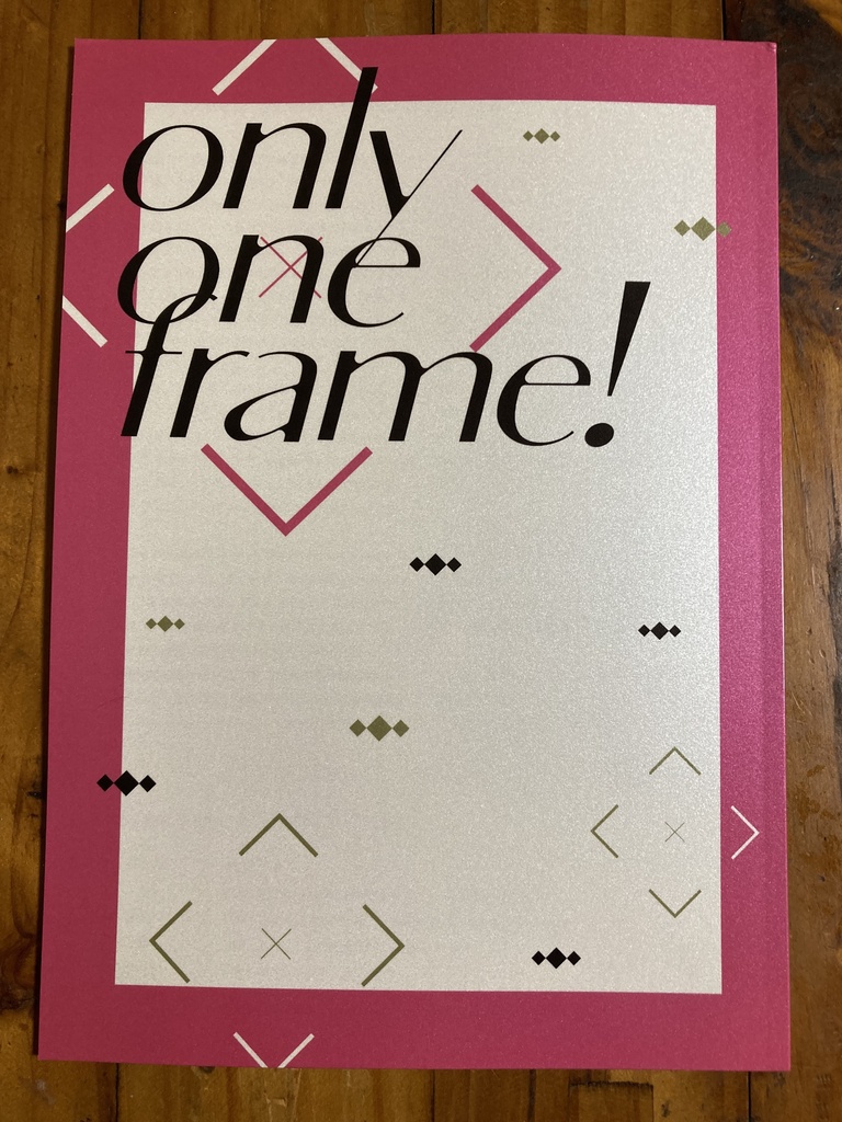 only one frame! 短髪眼鏡イラスト集