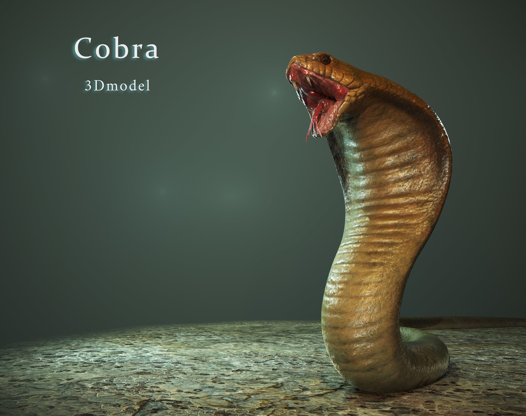 オリジナル コブラ 3Dモデル