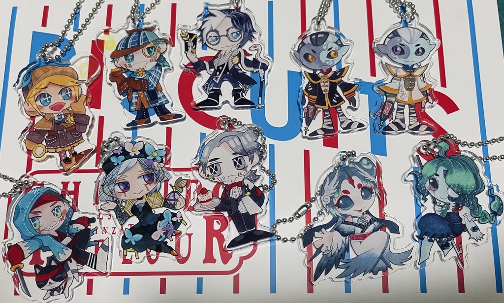 アクリルキーホルダー