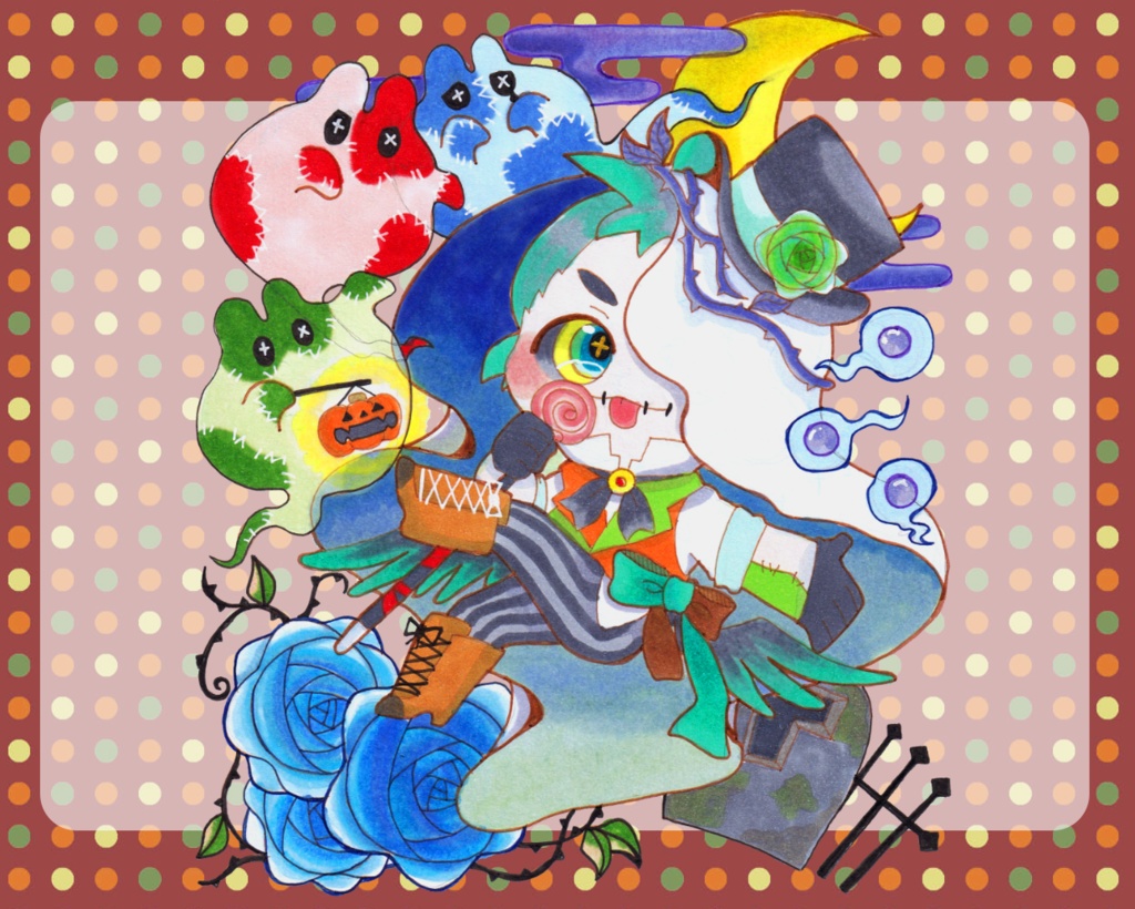 ハロウィンナワーブ アクリルスタンド