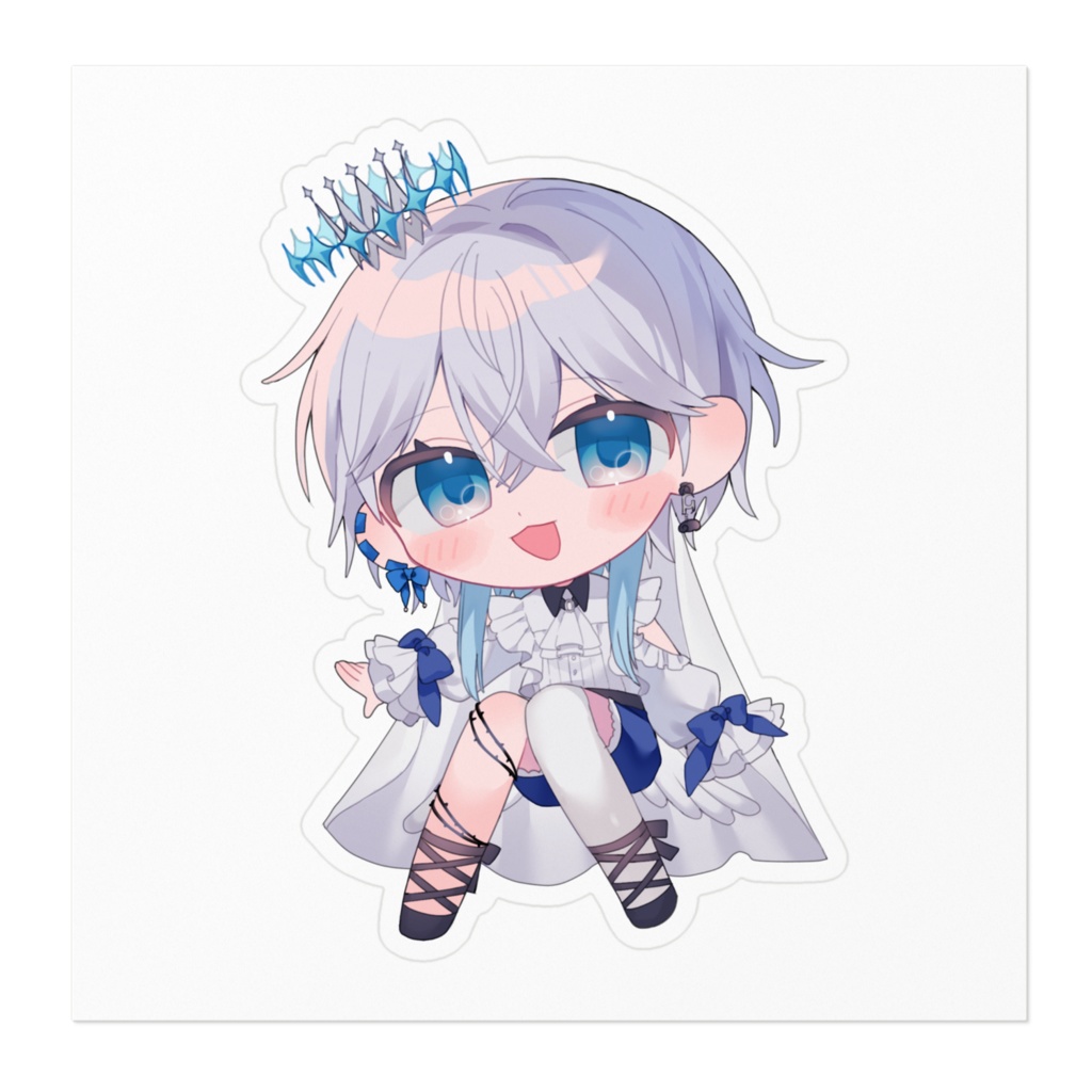 新衣装な甜頓蓮のステッカー